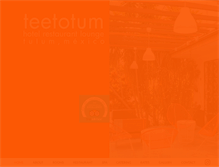 Tablet Screenshot of hotelteetotum.com